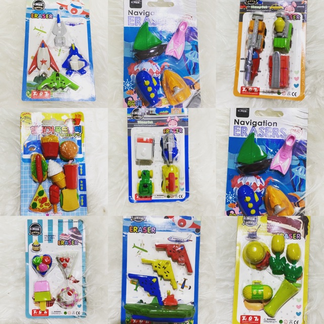 

Penghapus Pensil Karakter/ 3D Karakter