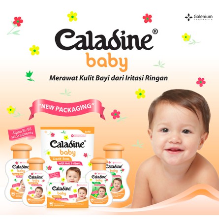 [PROMO HEBOH] CALADINE BABY Powder | Liquid Powder | Rash Cream | Krim Bedak anti iritasi