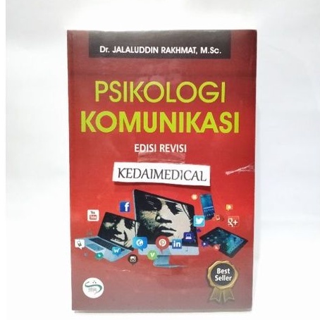 BUKU PSIKOLOGI KOMUNIKASI EDISI REVISI JALALUDDIN RAKHMAT BEST SELLER TERMURAH