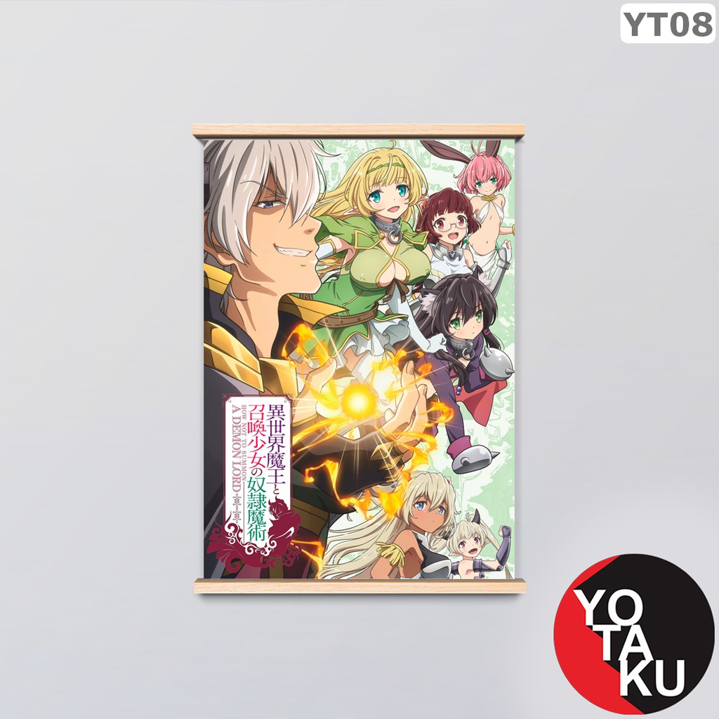 Poster Dinding Anime Isekai Maou A3,A2,A1 Jumbo AN266YT08 YOTAKUSHOP