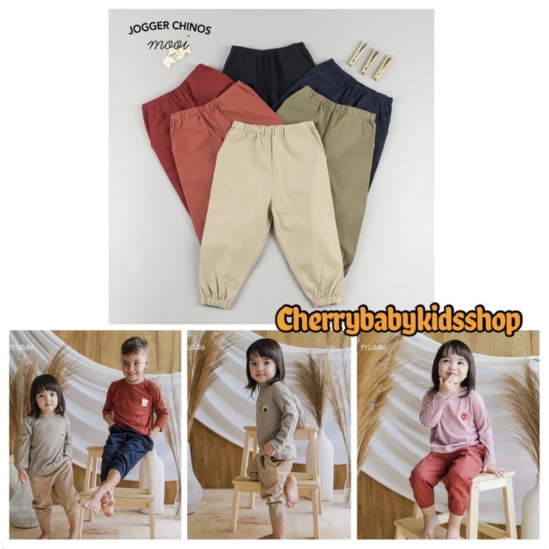 Mooi 1-10 Tahun Celana Chinos Panjang Anak Jogger Chinos CBKS SO