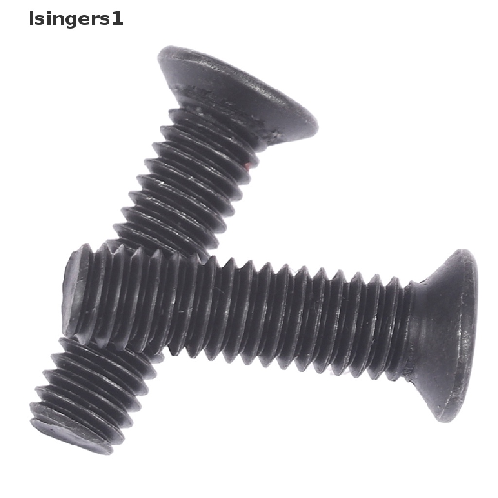 (lsingers1) 10pcs Sekrup M6X22 Tangan Kiri Untuk Bor 1 / 2 &quot;UNF