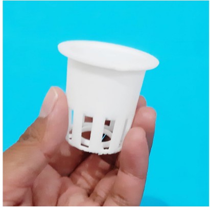 Netpot Hidroponik Jaring 5 cm Warna Putih Original Netpot 5cm Putih Bagus Murah