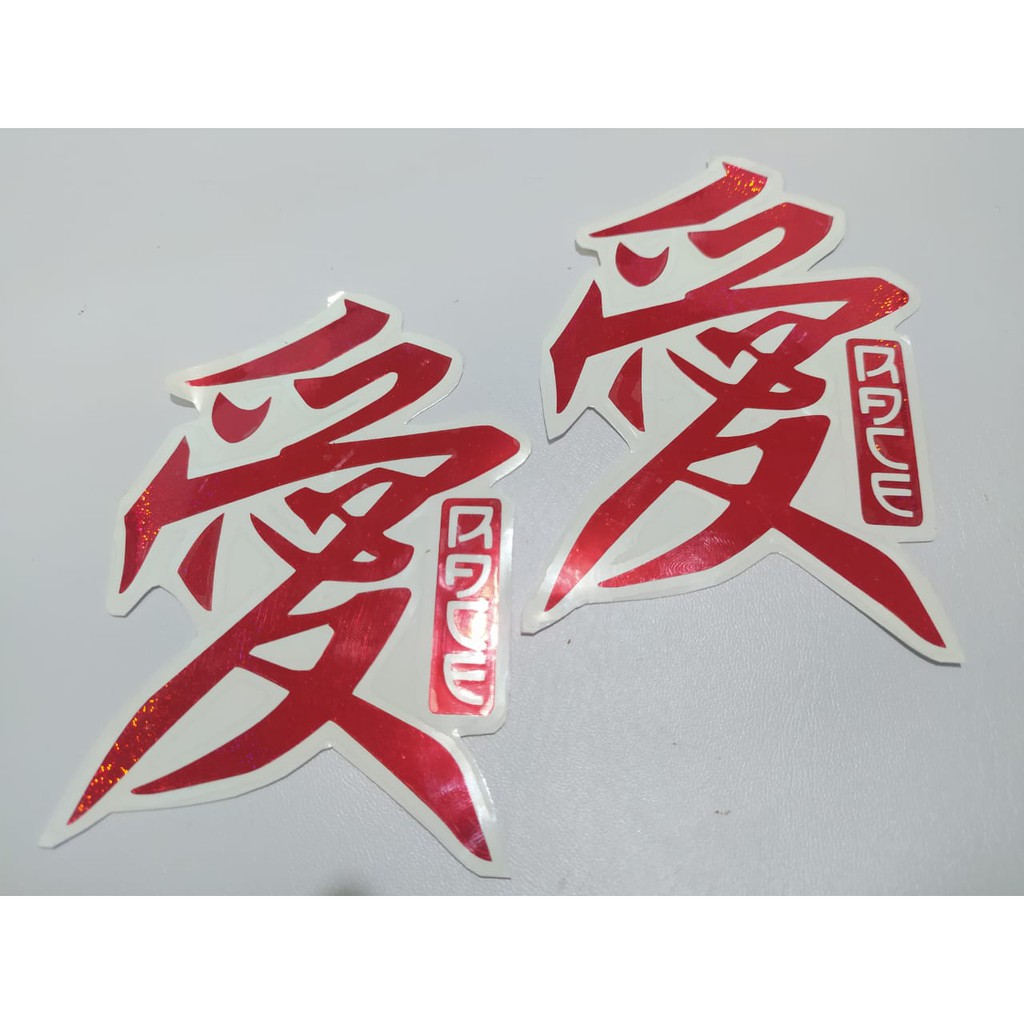 

Cutting Kanji isi 2pcs ukuran 10cm x 7cm