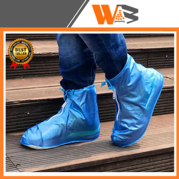 COD Cover Shoes Cover Sepatu Anti Air Hujan Waterproof Pelindung Sepatu