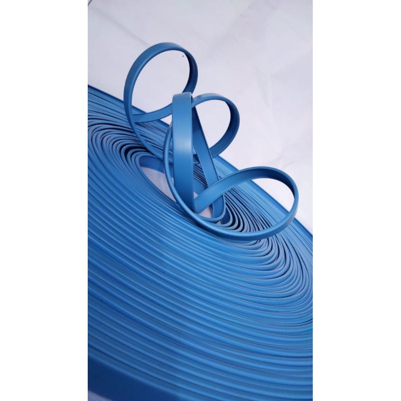 pvc u edging / list mdf BIRU MUDA 12mm (Eceran /m)