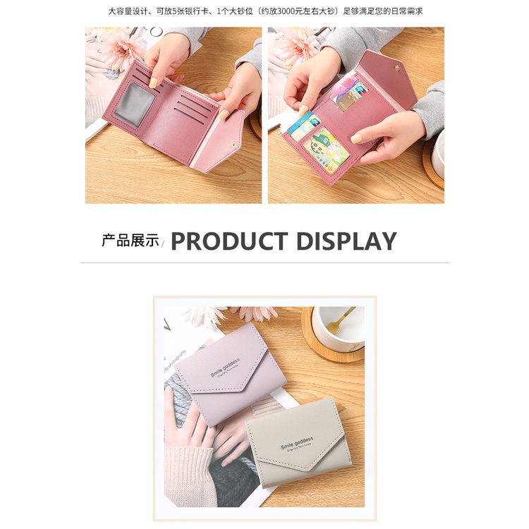 ☛KD☚Dompet  Lipat A16 DOMPET cewek Dompet Fashion Dompet Wanita Impor-6