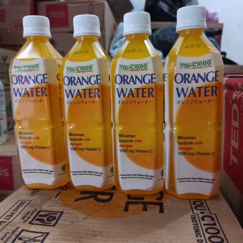 

You C 1000 Orange Water Botol Plastik 500 Ml