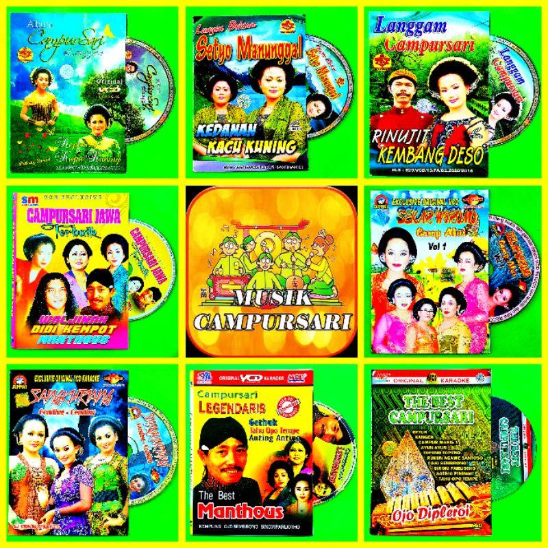 KASET ORIGINAL VIDEO MUSIK LAGU CAMPURSARI TERPOPULER - LANGGAM CAMPURSARI - LANGEM BEKSAN - DIDI KE