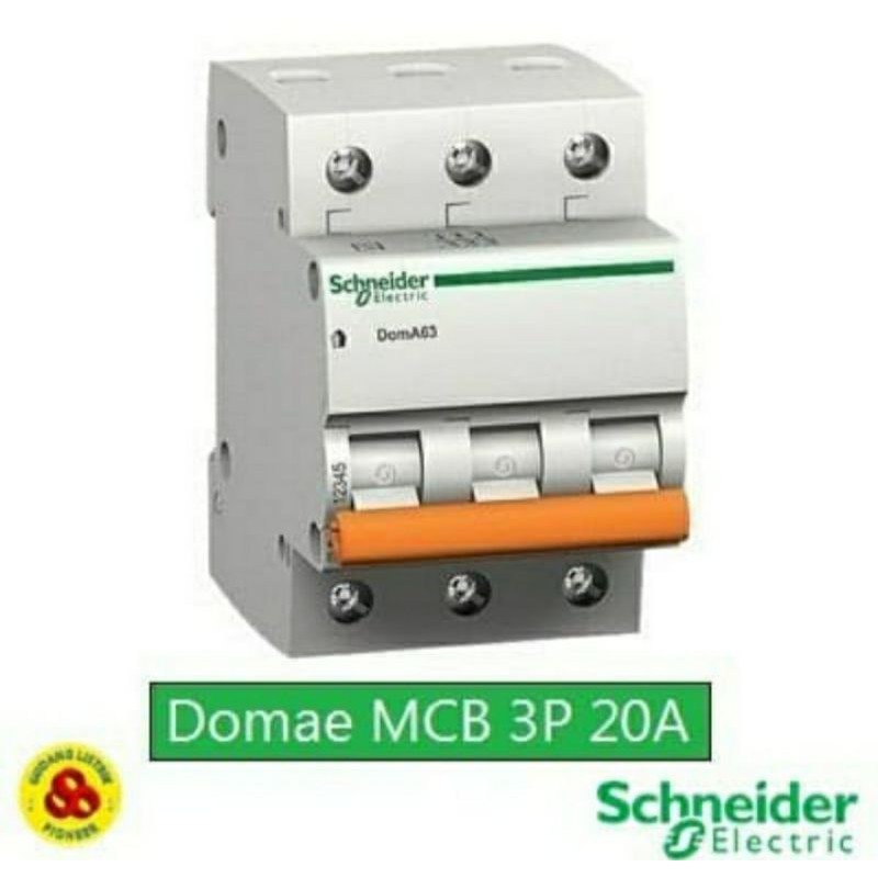MCB Schneider Domae 3P 20A