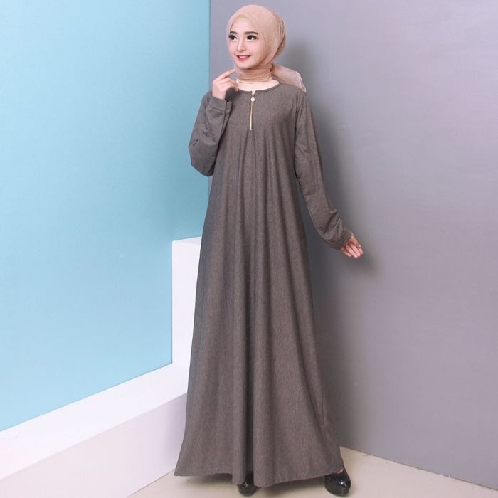 Gamis terbaru 2022 Fashion Muslim Gamis OOTD Casual Remaja Kekinian // Baju Muslim Baju Gamis Premiu