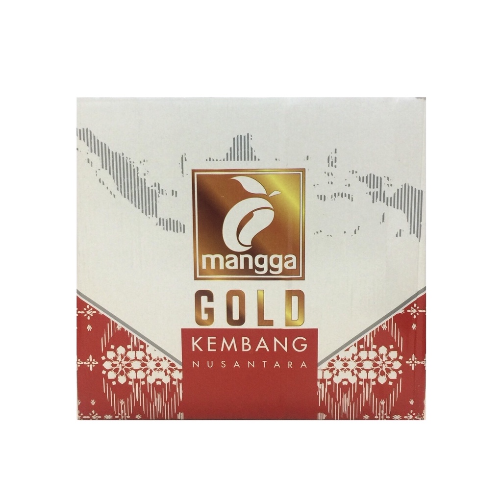 Grosir 10pc - Sarung Mangga Gold Kembang Nusantara