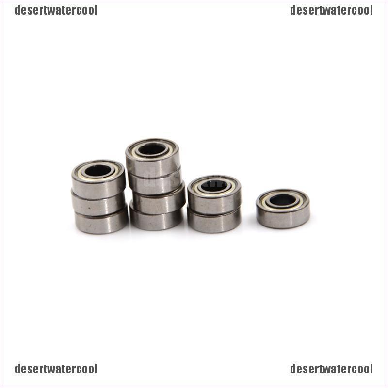 Deid 10pcs 693ZZ Miniatur Bola Bearing Ukuran 3x8 X 4mm