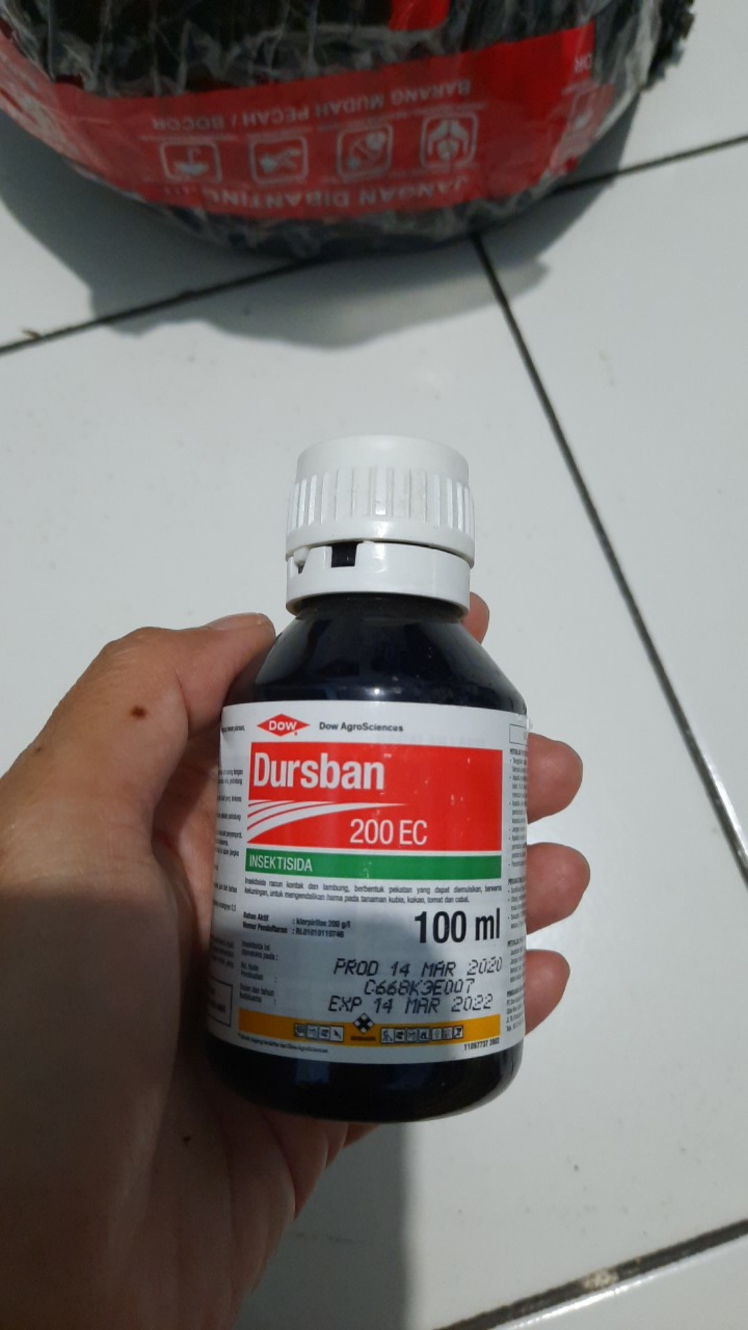 Insektisida Dursban 200 Ec 100 Ml