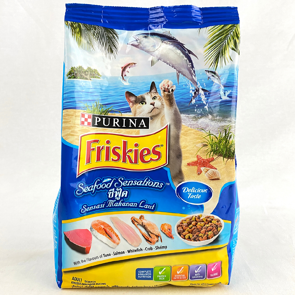 

FRISKIES Makanan Kucing SEAFOOD Sensations 450g