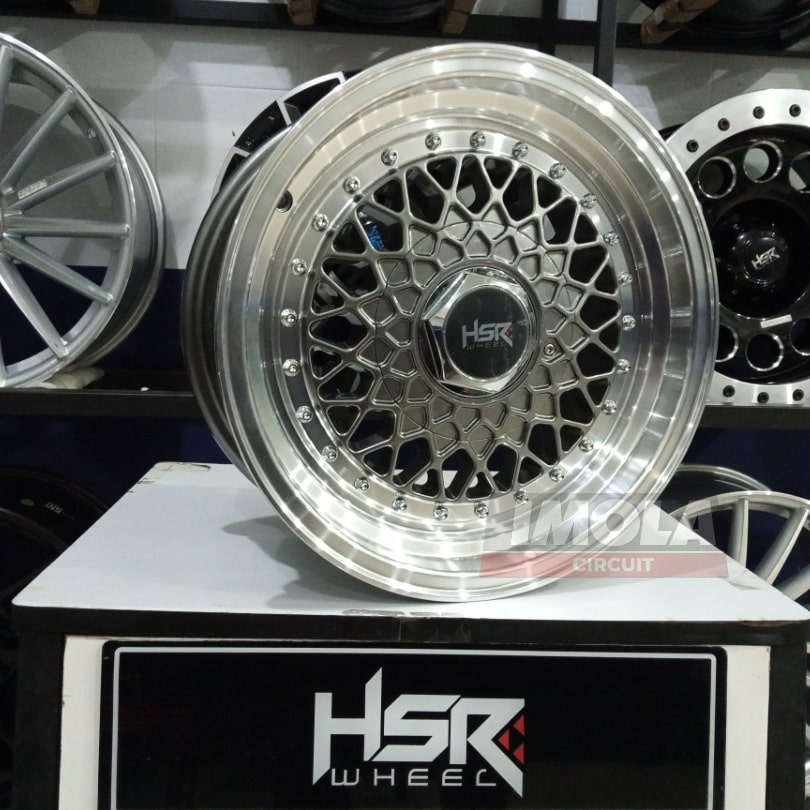 Velg mobil celong Model BBS ring 15  baut 4x100 dan 4x114,3 Brio agya ayla jazz mobilio