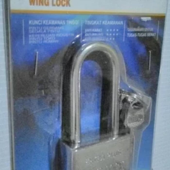 Gembok Winglock &quot;40mm&quot; Short Gembok Wing Lock