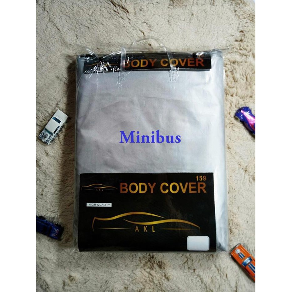 Sarung Mobil   Minibus Silver Coating Body Cover Mobil/Sarung Mobil/Selimut Mobil