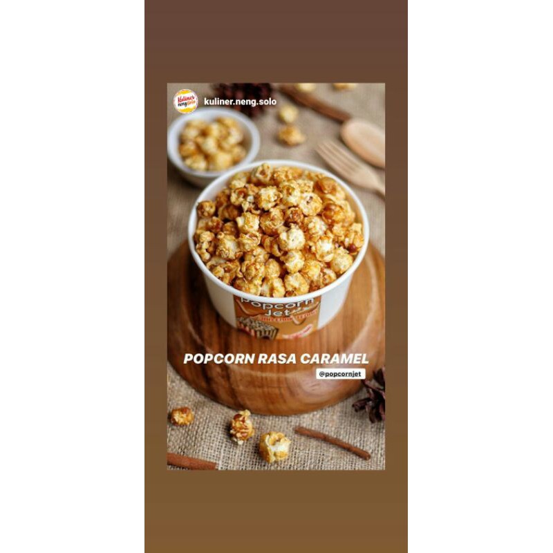 

POPCORNJET Caramel