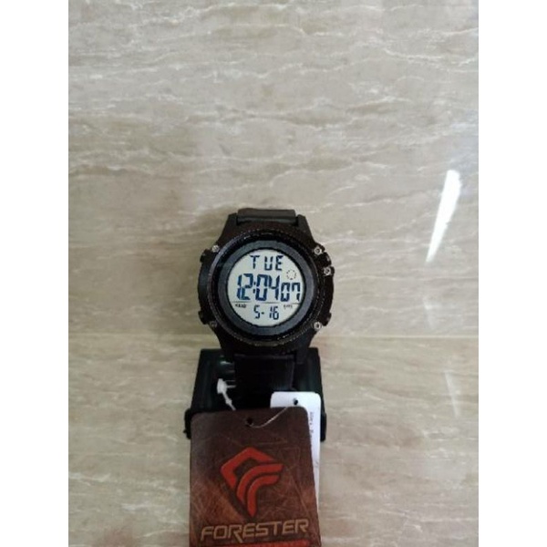 Jam Tangan Digital JTF 2032 FORESTER - Jam Tangan Digital Pria Anti Air FORESTER JTF 2032 -  Jam Tan