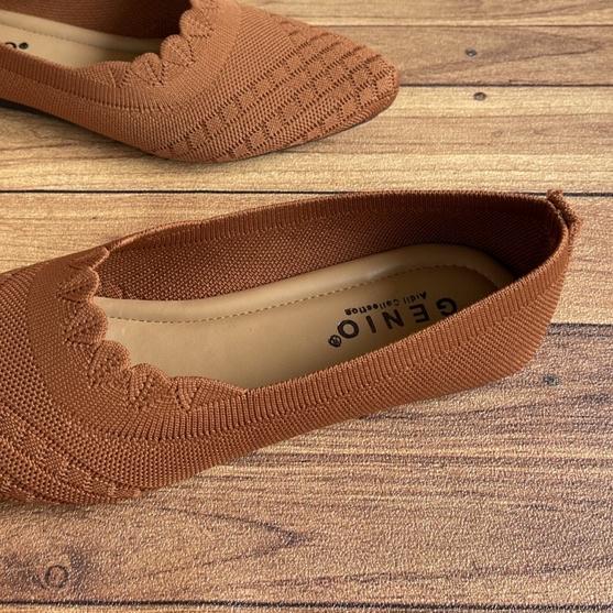 SEPATU FLAT RAJUT WANITA GENIO