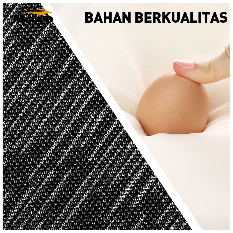 Mobeo Bantal Mobil Sandaran Leher / Punggung Memory Foam + Car Neck / Back Pillow Car Cushion Super Lembut