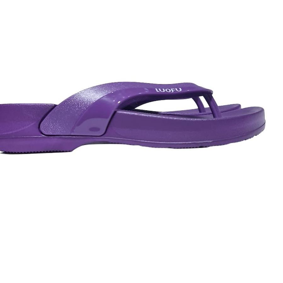 ♜ Jelly sandal wanita jepit luofu sendal japit karet import 7161 ➣