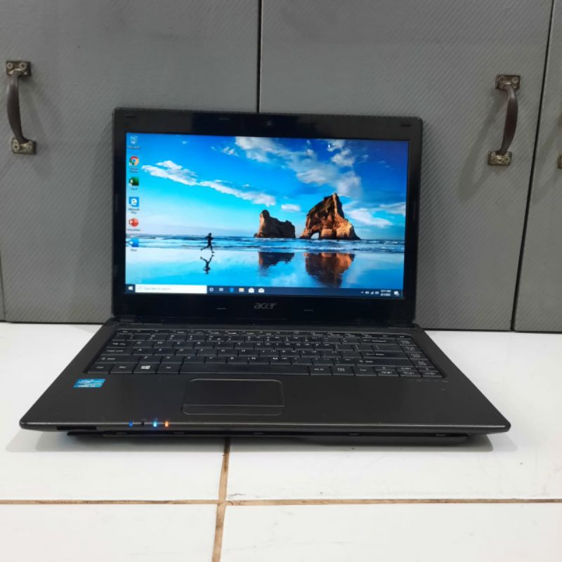 Laptop Acer Aspire 4750/4739/4751 intel Cor i3  Ram 4GB/HDD 320GB layar 14 inch windows 10 mulus