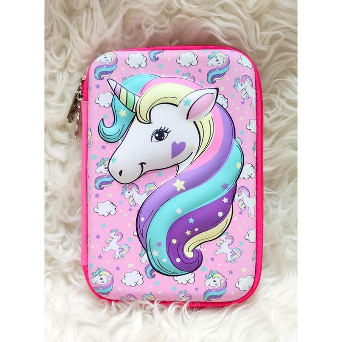 

Tempat Pensil Anak Unicorn / Hardcase Boxes Pencil Hsd - Unicorn