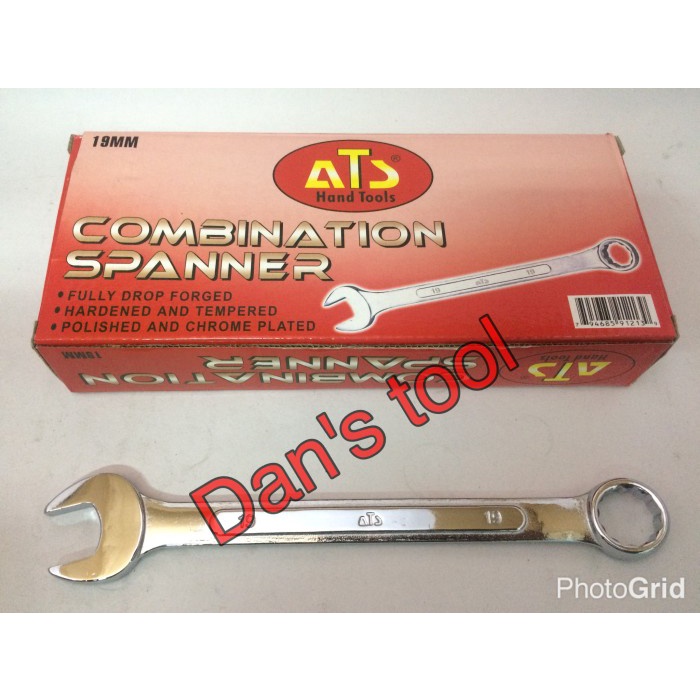 Kunci Ringpas / Kunci Ring Pas / Combination Spanner ATS 22 mm