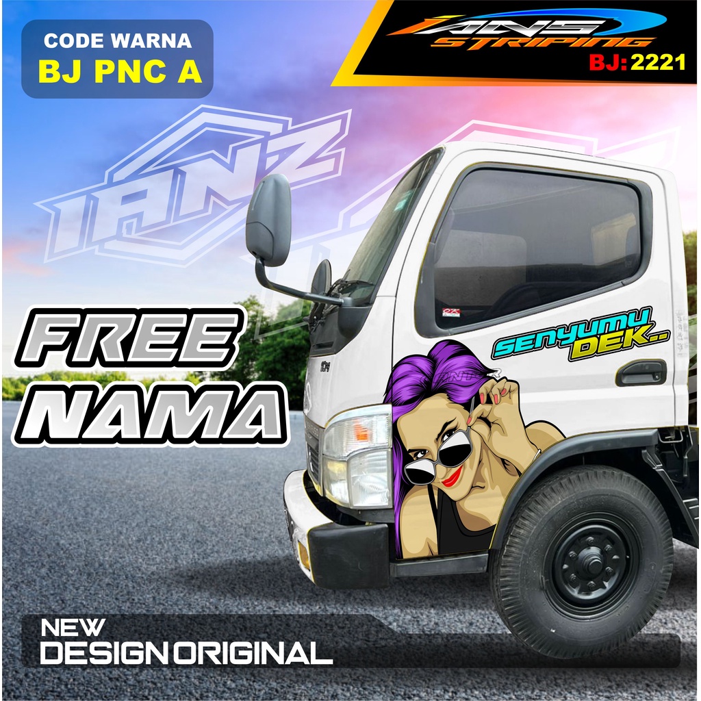 STIKER DECAL PINTU TRUK FUSO RAGASA / DECAL PINTU DUMTRUK  / STIKER MOBIL TRUK / STIKER PINTU TRUK KEREN