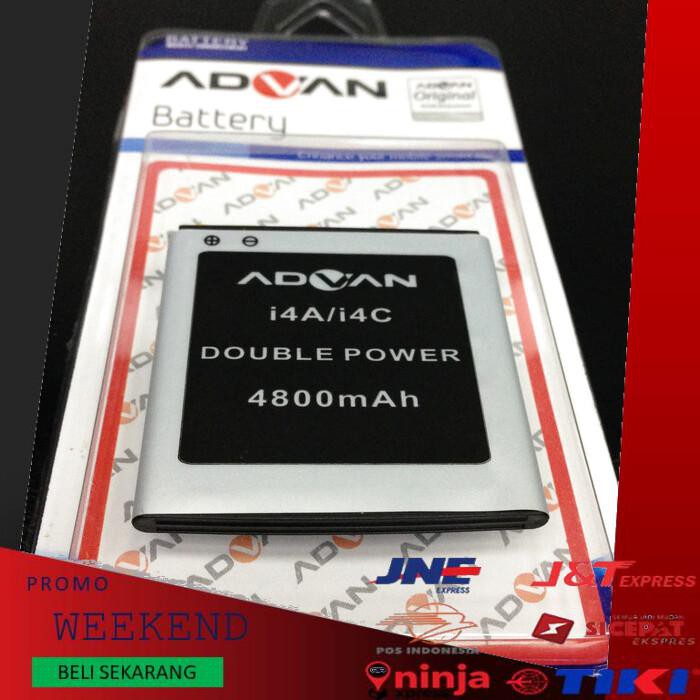 BATERAI ADVAN I4A ATAU ADVAN I4C 4800MAH DOUBLE POWER ADVAN