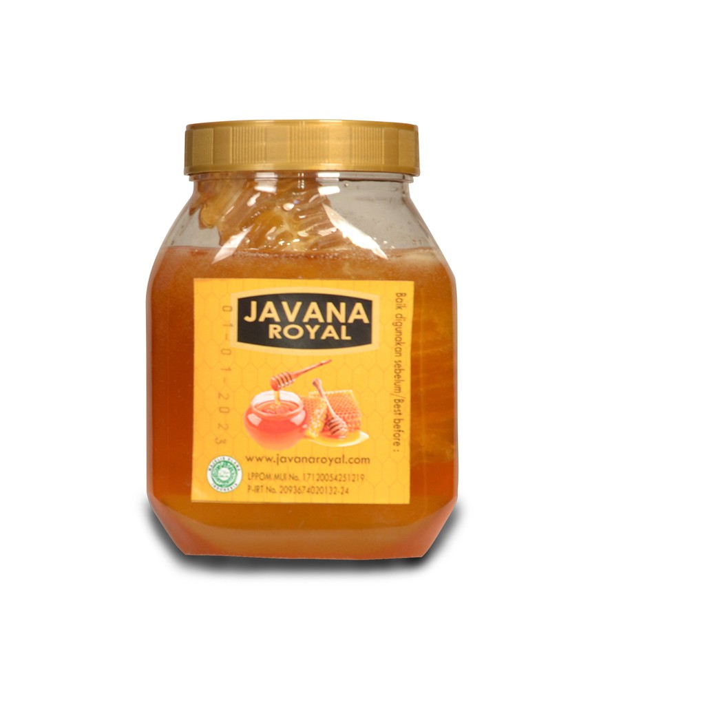 

JAVANA ROYAL Madu Murni + Honeycomb - 500 gram