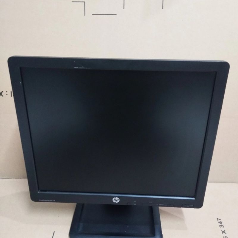 Monitor HP 17 Inch Kotak LCD Prodisplay, No minus, Seperti Baru, dan Bergaransi