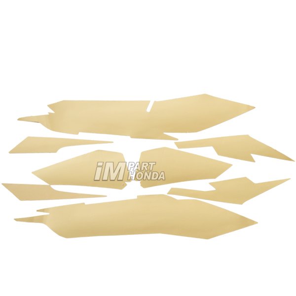 SALE  STIKER NEW SUPRA X 125 FI K41 2022 GOLDEN MATTE BLACK GOLD HITAM DOF READYY