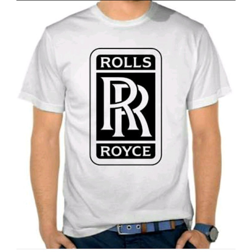 Promo BAJU KAOS PRIA ROLLS ROYCE BIGSIZE T SHIRT TSHIRT Diskon
