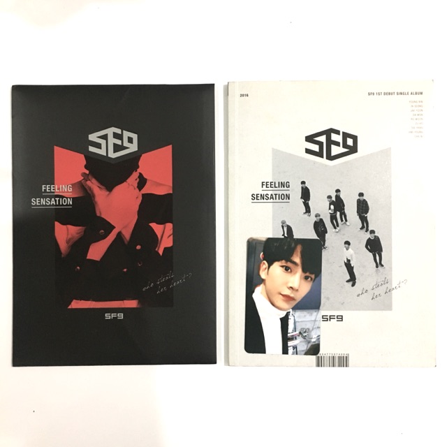 SF9 1st Debut Single Album “Feeling Sensation” Rowoon