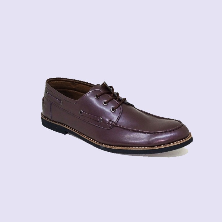 BRK-XK sepatu pria ukuran besar-jumbo-gede 44 - 45 - 46 - 47 - 48 big size pantofel tali oxford formal warna coklat