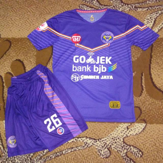 Jersey Liga Indonesia PSGC Ciamis Home 2017 MatchWorn M.Taufan Original MBB