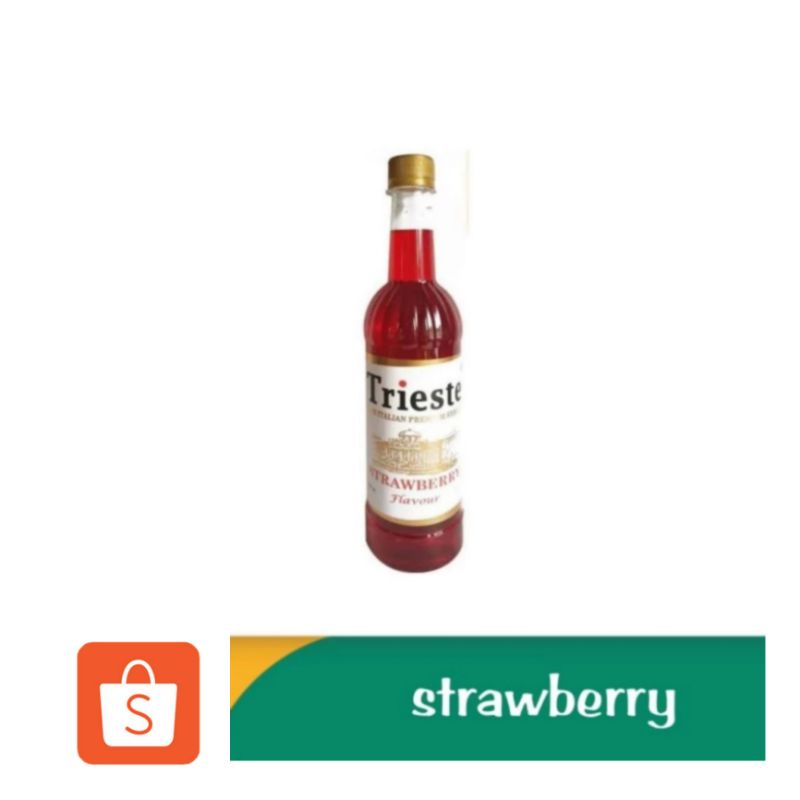 

Trieste syrup rasa strawberry 650ml