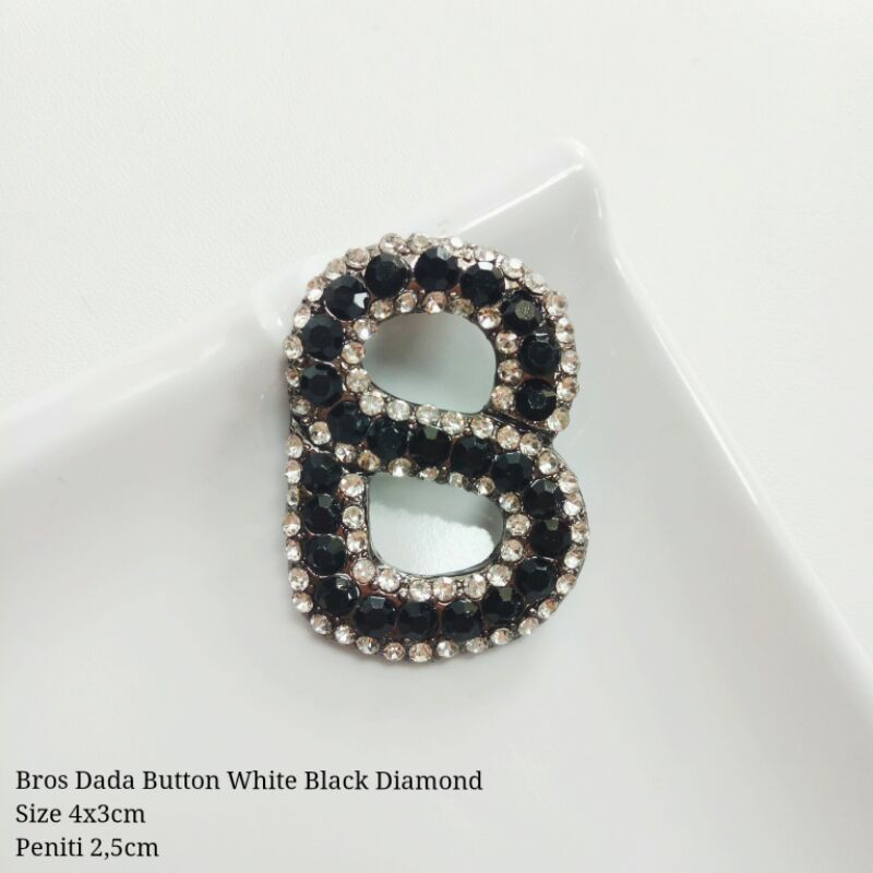 BROS BUTTONSCARVES KW (PART 3) BROS B-white black