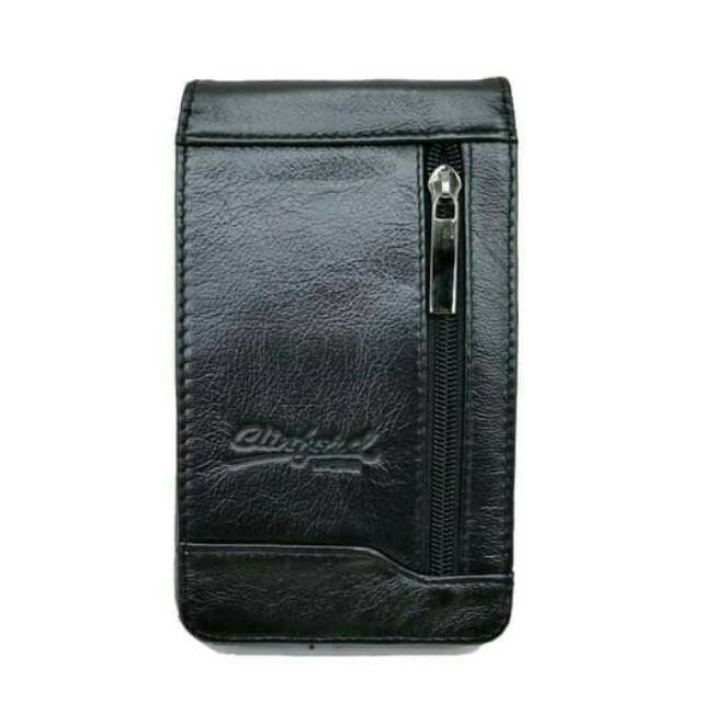 Sarung hp slim/sarung hp pinggang/sarung hp kulit asli
