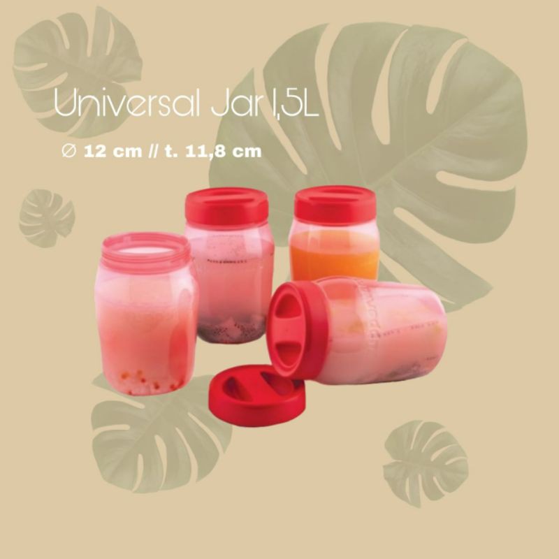 universal Jar 1,5L 1 pcs // toples