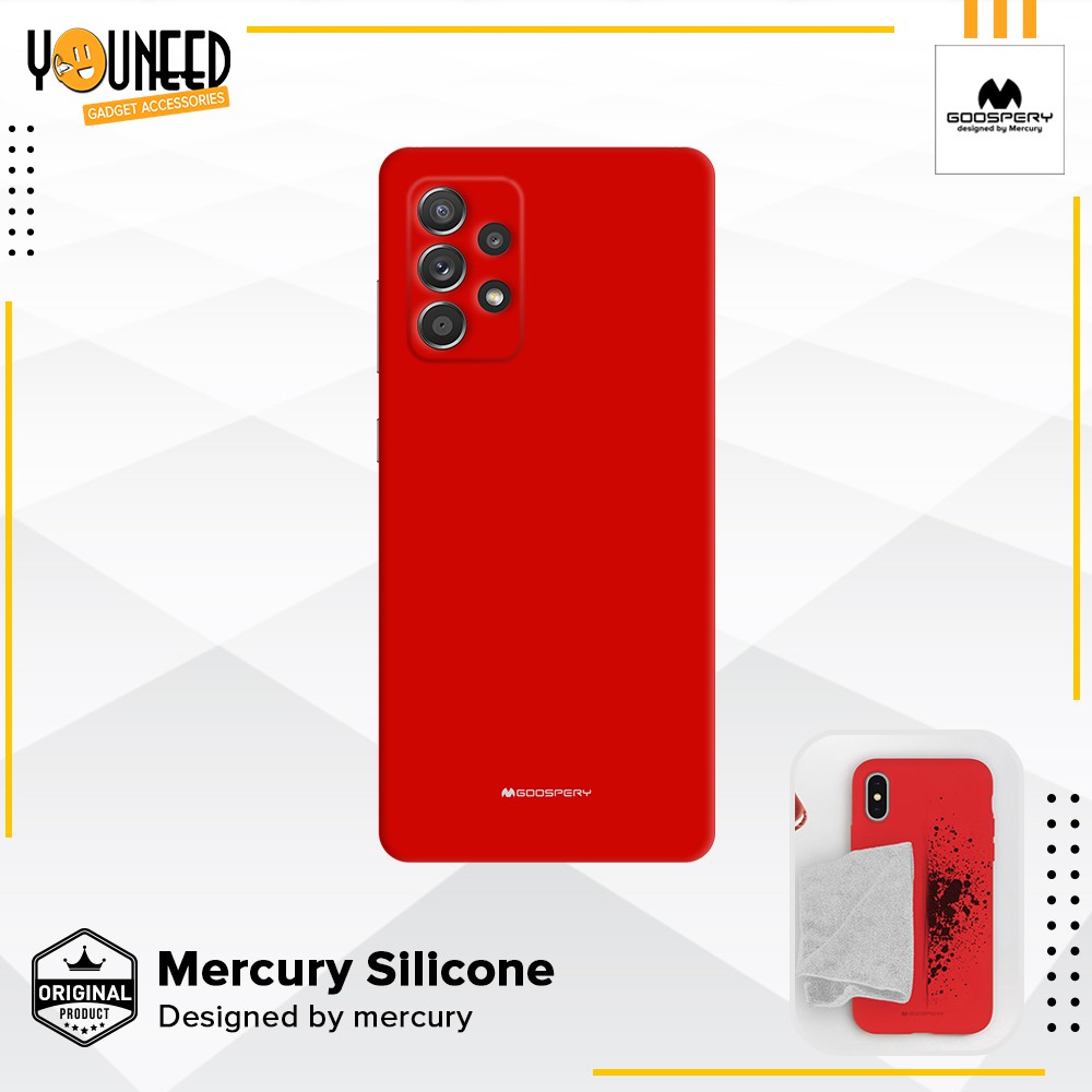 Casing Samsung A52 A526 Goospery Mercury Silicone Case