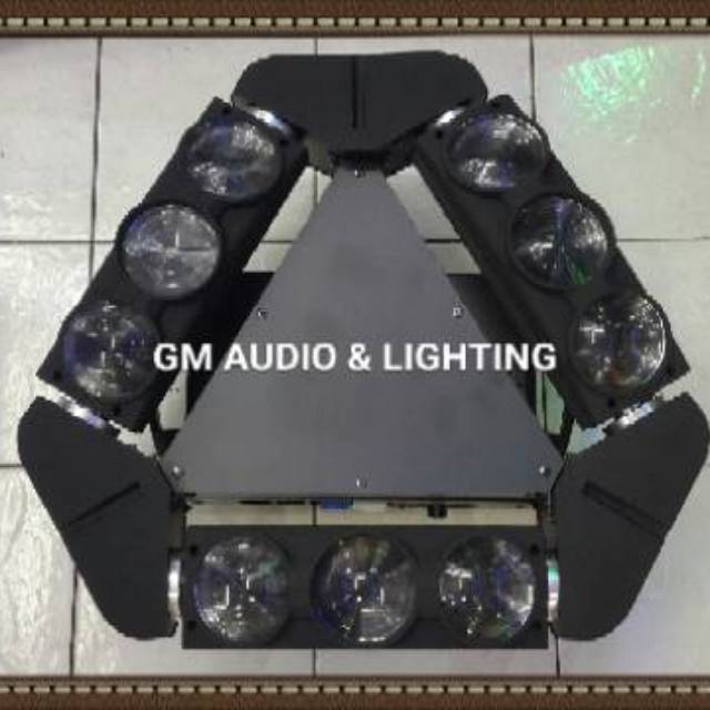 Moving head spider 9x10w fullcolor