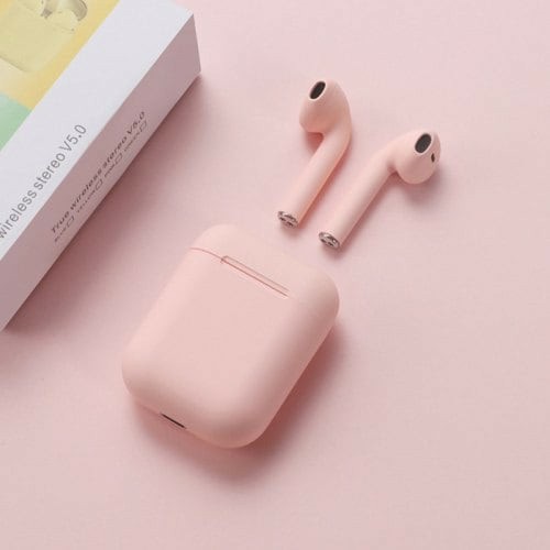 (COD) Eggel Energy Buds Pro AptX TWS Bluetooth Earphone with Gaming Mode-PINK