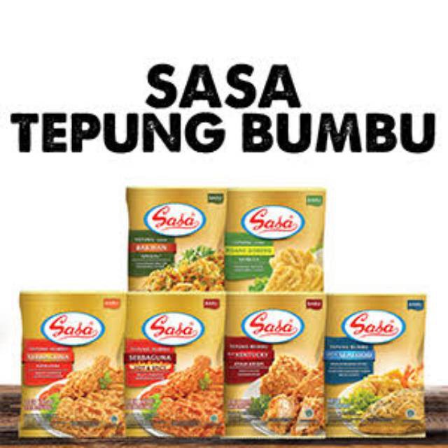 

MURAH Sasa Tepung Bumbu Serbaguna All variant 10 sachet/1 renceng@80 gr