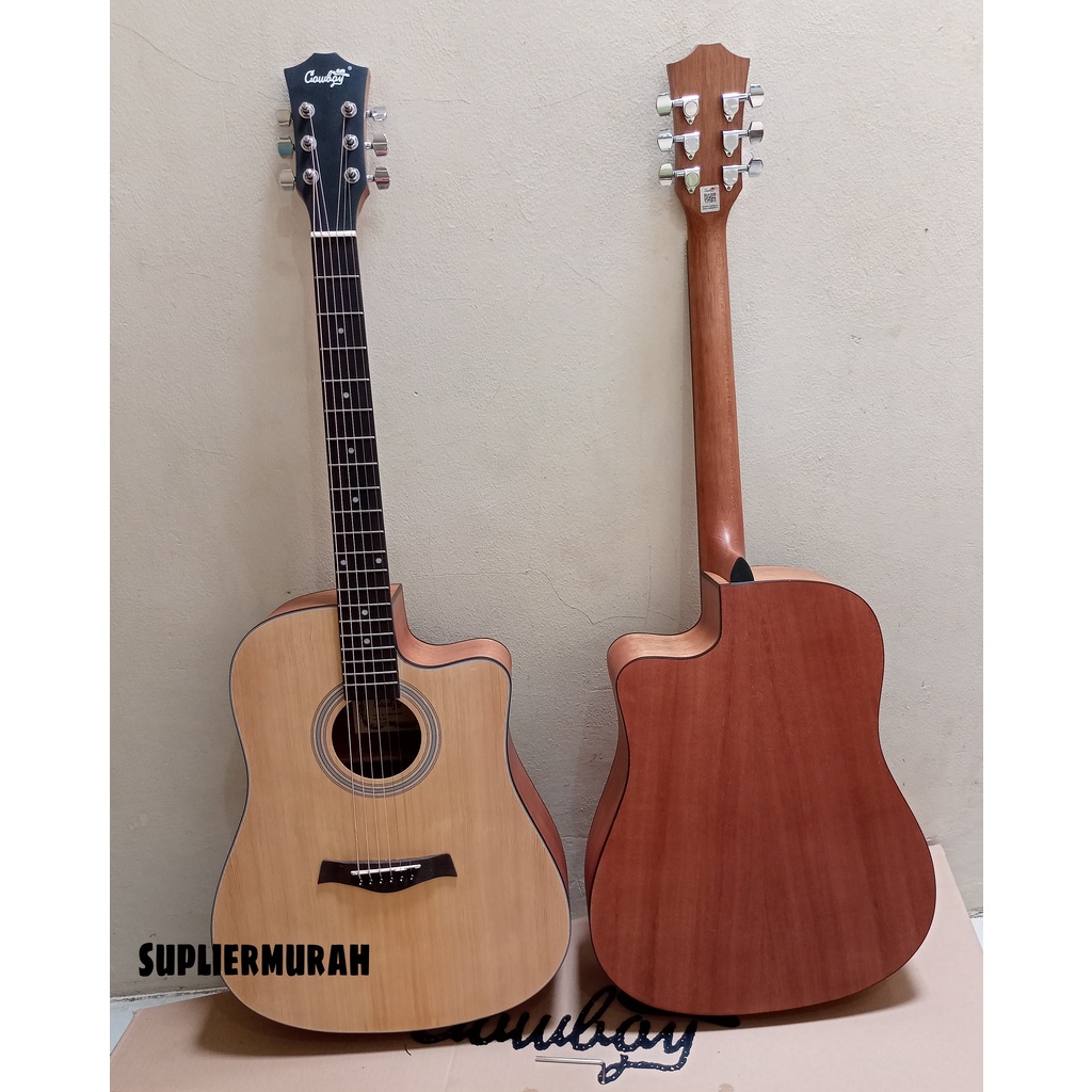 Gitar akustik cowboy original 41 inch gitar cowboy jumbo GWC 240 ORIGINAL