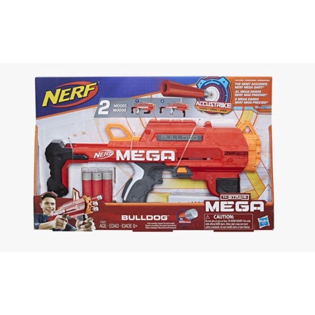 NERF Mega Accustrike Bulldog Blaster - ORIGINAL HASBRO