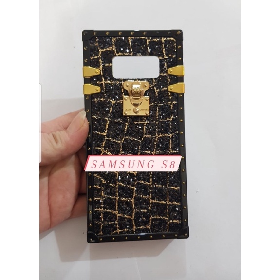 SOFCASE MOTIF BAHAN KULIT SAMSUNG S8 CASE MOTIF -BENUA DUNIA